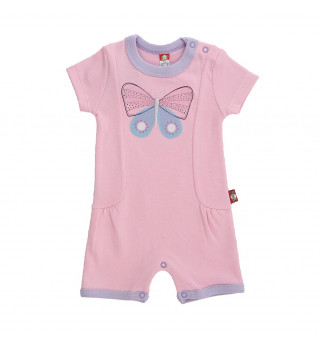 Vasariški pelenų rožinės spalvos šliaužtinukai  "Drugelis"