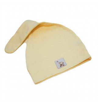 Vilaurita gelsva vasarinė kepurė 