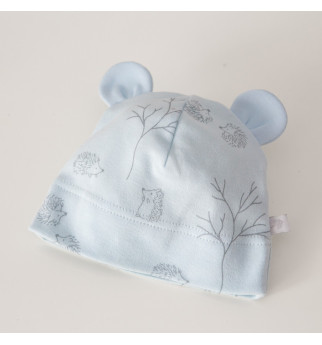 Vilaurita melsva kepurė su ausytėmis "Edy"