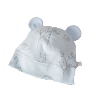 Vilaurita melsva kepurė su ausytėmis "Edy"