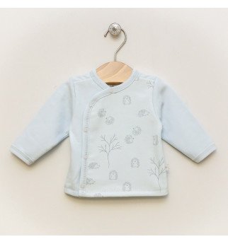 Vilaurita melsvi marškinėliai kūdikiui "Edy" 