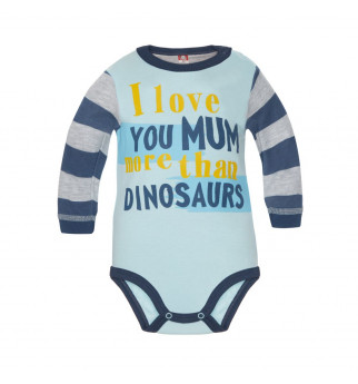 Žydras smėlinukas ilgomis rankovėmis