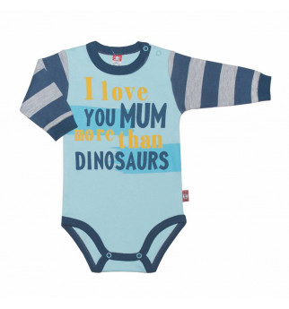 Žydras smėlinukas ilgomis rankovėmis