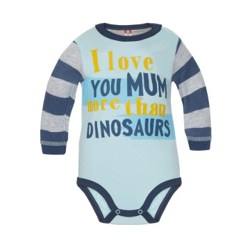 Long-sleeve baby bodysuit