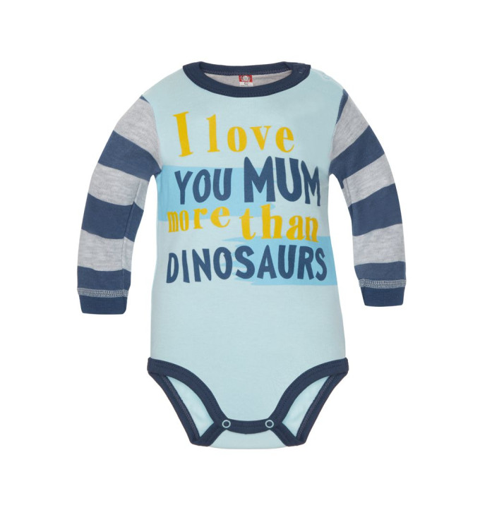 Žydras smėlinukas ilgomis rankovėmis