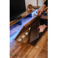 Kompiuterio Stalas - Reguliuojamo Aukščio Kompiuterio Stalas Su LED