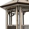 Medinė lesyklėlė paukščiams, Gazebo lesyklėlė