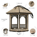 Medinė lesyklėlė paukščiams, Gazebo lesyklėlė