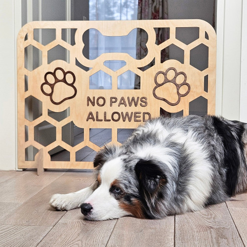 Handmade Wooden Gate for Dogs