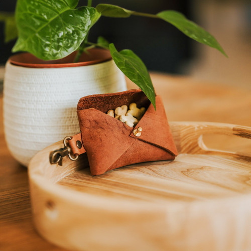 Leather Dog Treat Pouch
