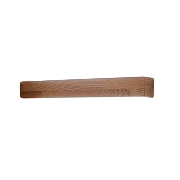 Large modern wooden wall lamp