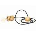 Hanging wooden lamp „Retro“