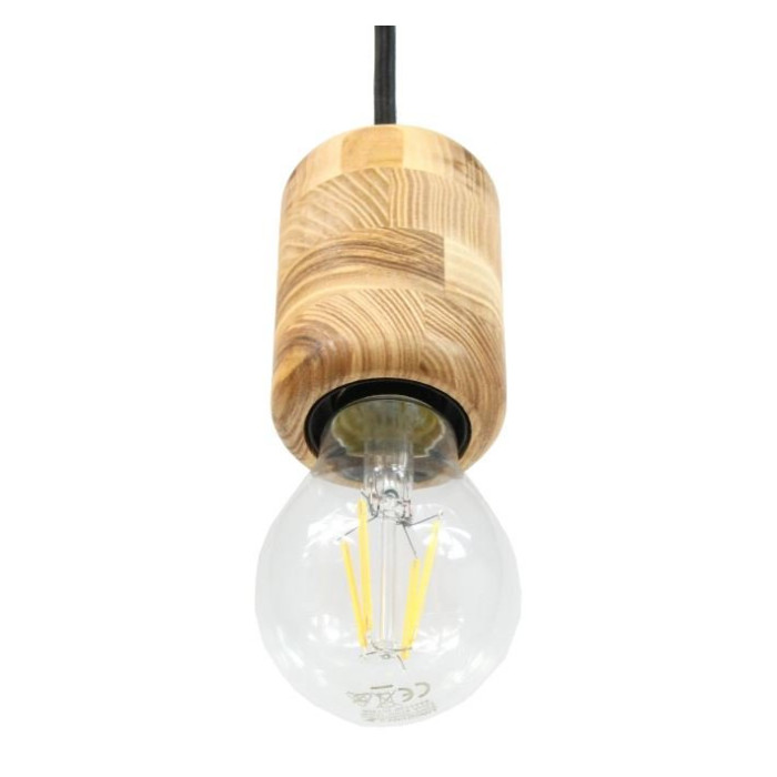 Hanging wooden lamp „Retro“