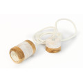 Hanging wooden lamp 