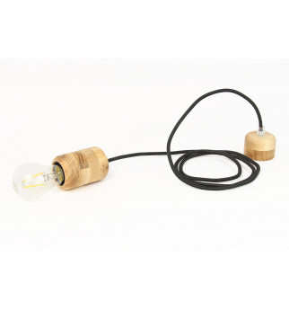 Pakabinamas medinis šviestuvas "Retro"