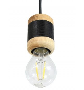 Pakabinamas medinis šviestuvas "Retro2"