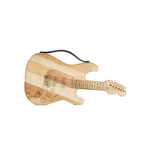 Medinė pjaustymo lenta „Gitara“