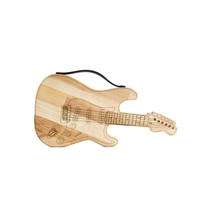 Medinė pjaustymo lenta „Gitara“