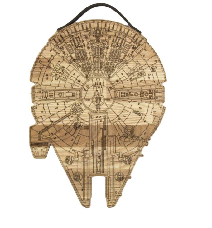 Medinė pjaustymo lenta "Žvaigždžių Karai"