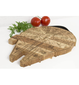 Medinė pjaustymo lenta "Žvaigždžių Karai"