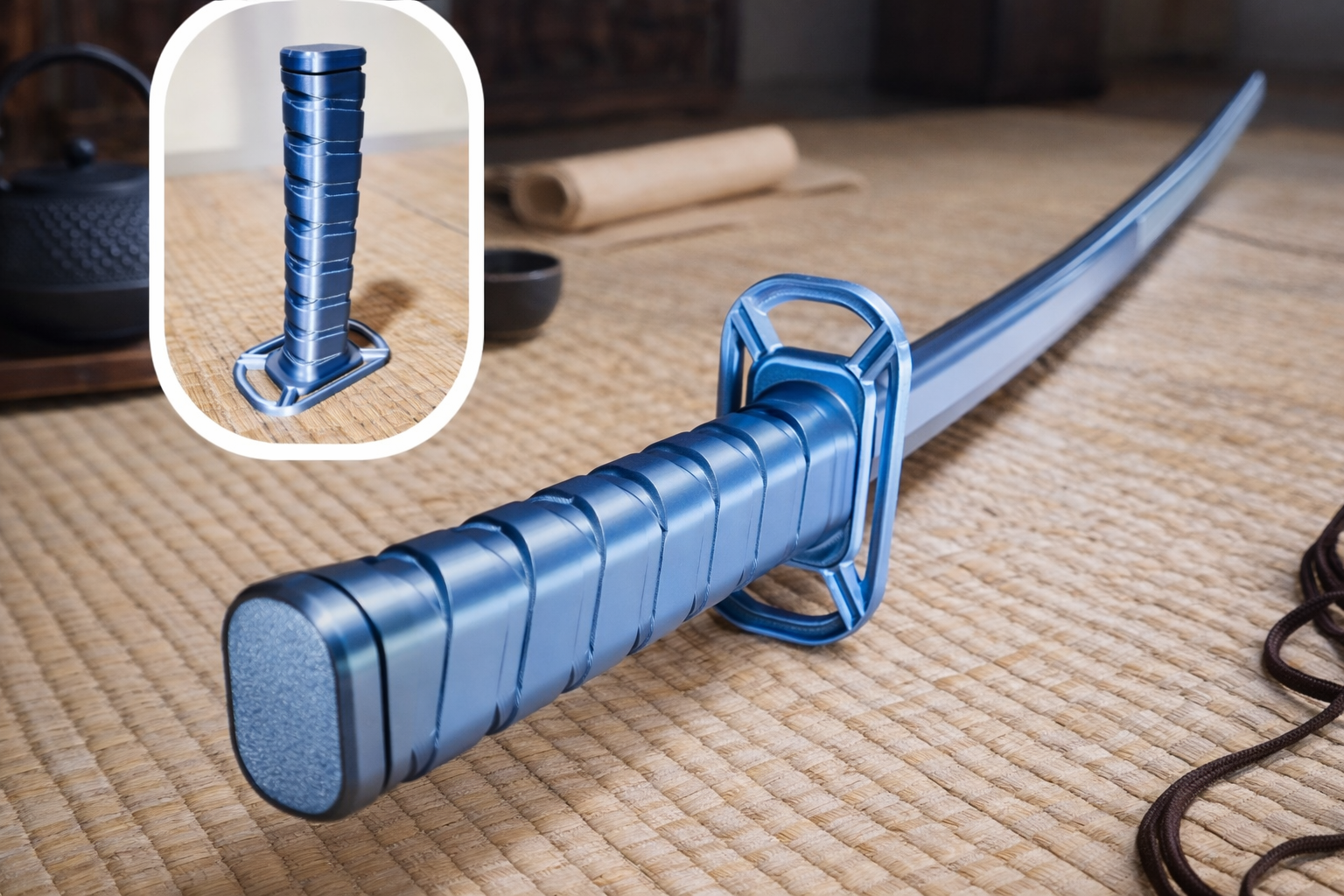 Išsiskleidžianti Katana „Tylus Ašmenys“