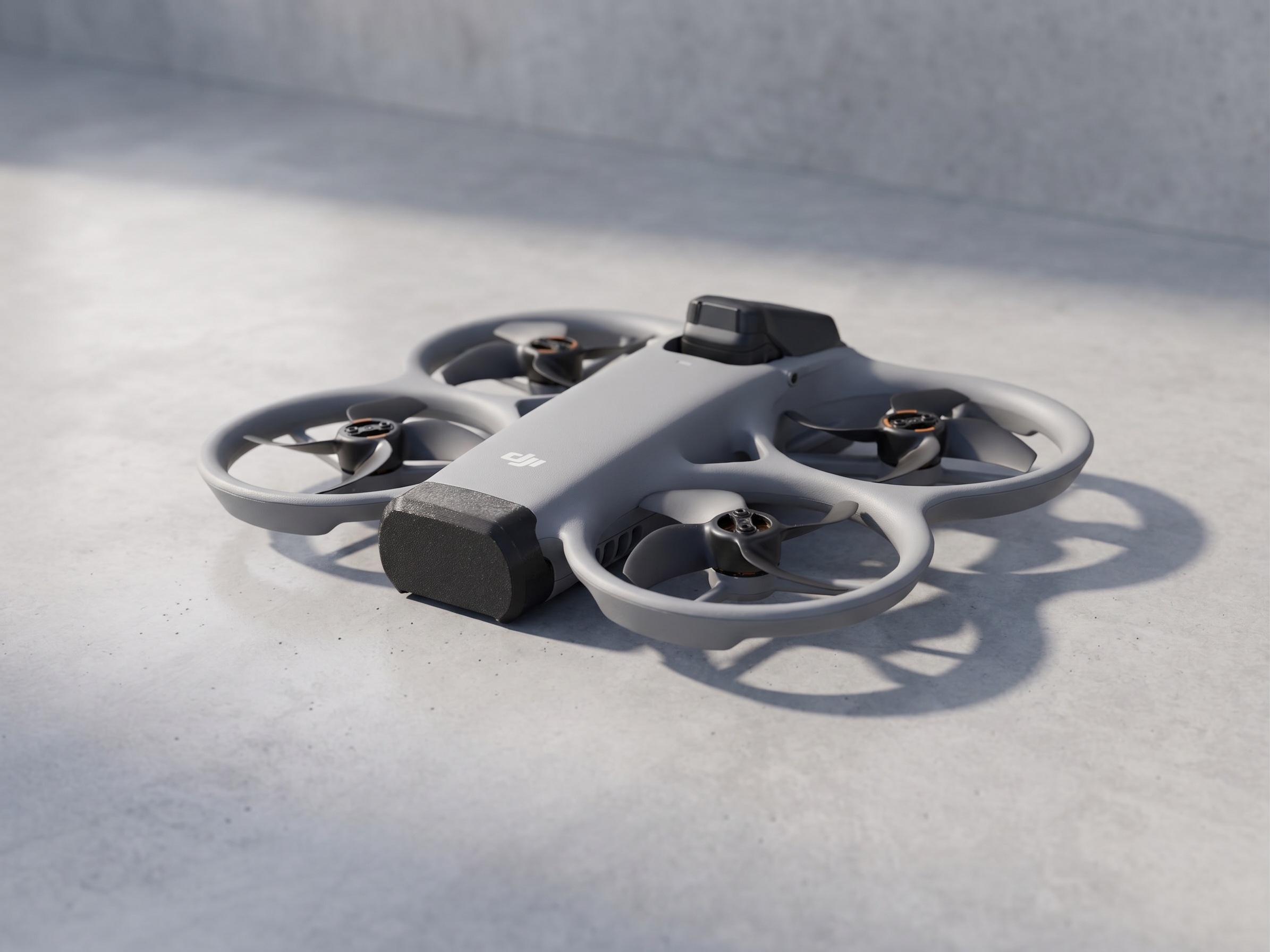 DJI Avata360 akumuliatoriaus dangtelio imitacija