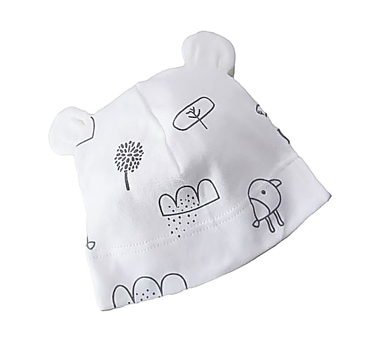 Vilaurita balta kepuraitė „MIni“