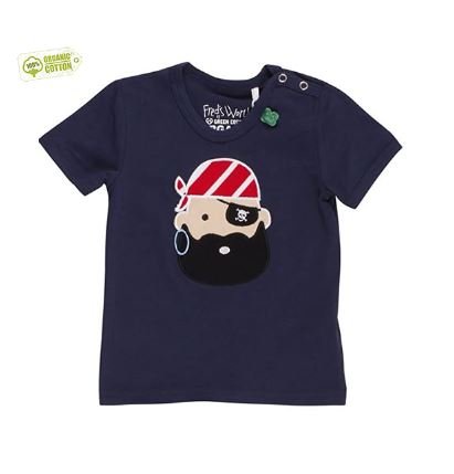 Mėlyni marškinėliai „Piratas“