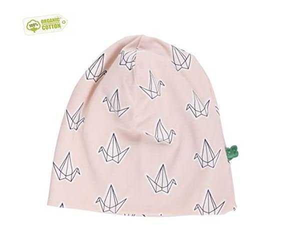 Rožinė kepurė „Origami“